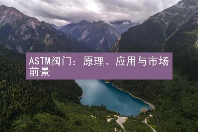 ASTM阀门：原理、应用与市场前景